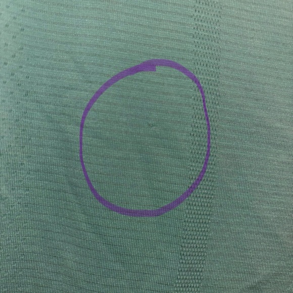 wild mint short sleeve lululemon swiftly tech size 6 - Picture 4 of 4